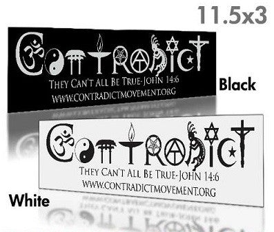 Contradict Sticker – Contradict Movement