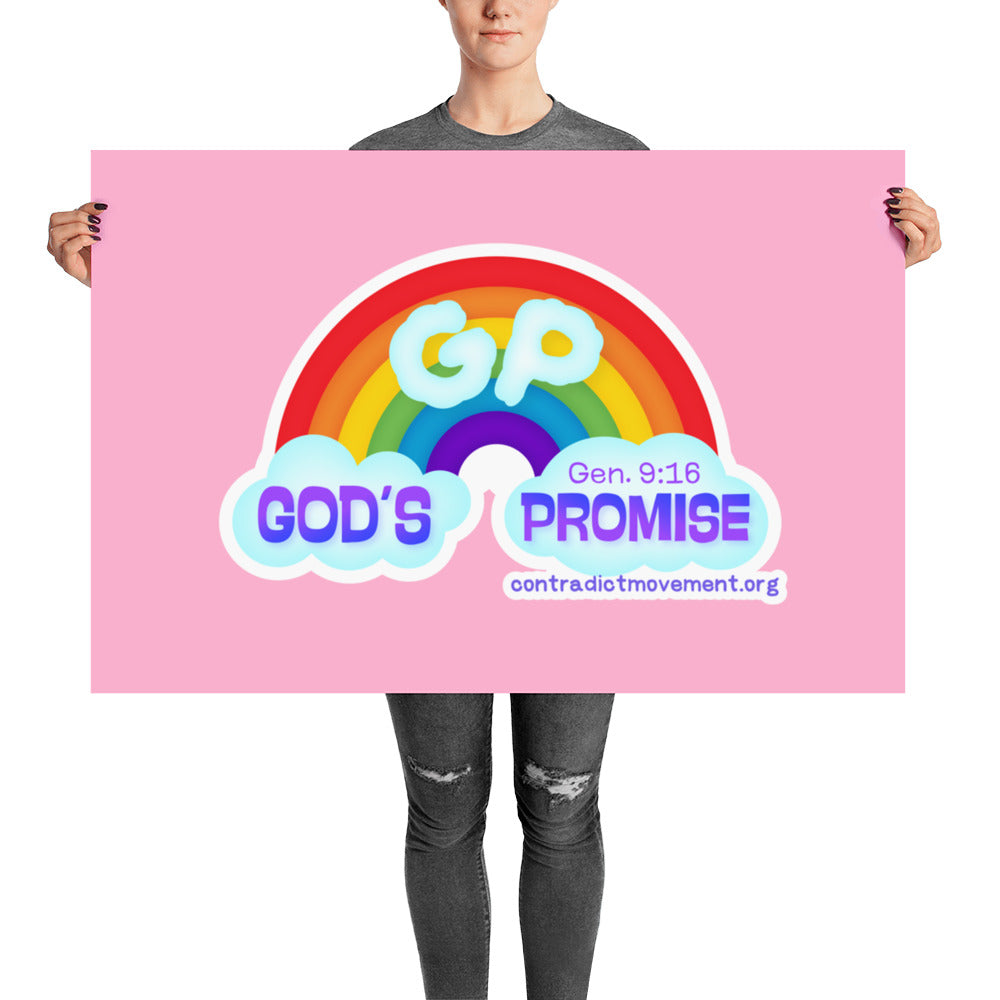 GP - God's Promise Poster (2' x 3')